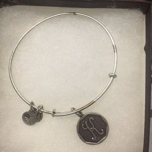 Alex and Ani K Initial Bracelet